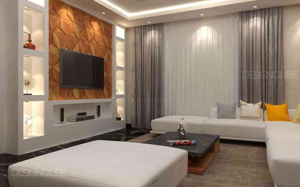 Villa Architecture Interiors at Tilak nagar, Shimoga